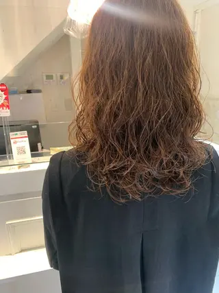 セミロング 田中 未澪のヘアスタイル