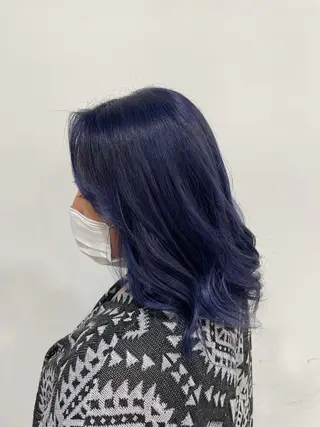 ミディアム 韓国ハイトーン🦋 hikariのヘアスタイル