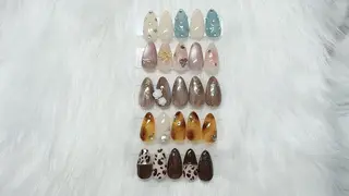 ミディアム beautiful me natsukiのネイルデザイン