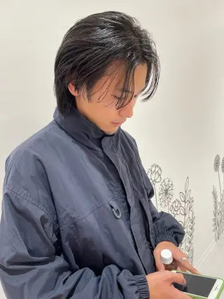 ミディアム カラー メンズ AITOKYO 渋谷店所属・AI TOKYO渋谷 /駿佑のヘアスタイル