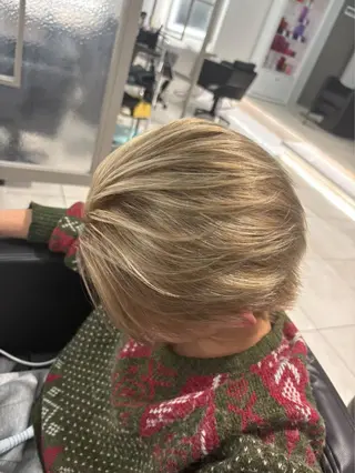 ミディアム カラー メンズ Rubik's なかもずSAYAのヘアスタイル