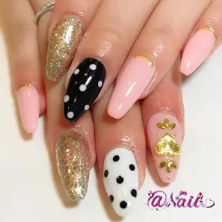 ネイル 小尾 栞のネイルデザイン