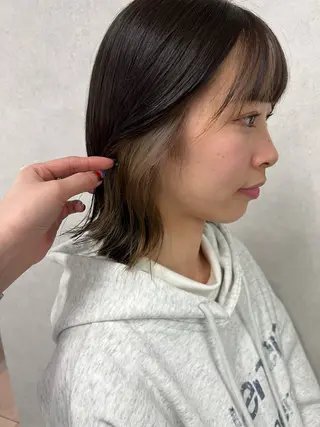 ミディアム Loem【ロエム】所属・RINA 【Loem】のヘアスタイル