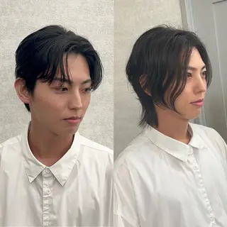 パーマ メンズ youres hair 髪質改善トリートメント&ヘッドスパ  新宿三丁目店【ユアーズヘア】所属・🦋透明感カラー 👑NODOKA🦋のヘアスタイル