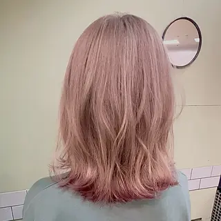 セミロング カラー 大人メンズパーマ /石川瑠青のヘアスタイル