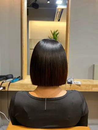 ショート 神戸ボブ✂️ ioe三宮/田 伸佳のヘアスタイル