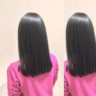 セミロング カラー パーマ ヘアアレンジ 【ツヤ髪美容師】 ツダケイスケのヘアスタイル