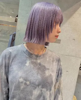 ショート カラー u hair所属・こばやし ももこのヘアスタイル