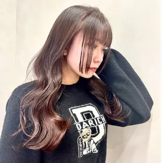 セミロング 森 隆秀/韓国ヘアのヘアスタイル