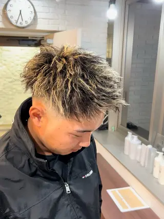 カラー パーマ メンズ Coeur所属・Hazu 【パーマ特化美容師】のヘアスタイル