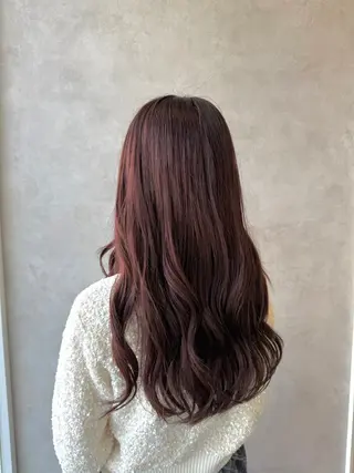 ロング 平林 愛莉のヘアスタイル