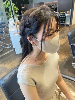 ヘアアレンジ ROBBY所属・松井美樹/似合わせ ガーリー・韓国のヘアスタイル