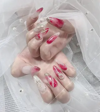 ネイル ラベンダー💖日暮里 ルル💖ネイルのネイルデザイン