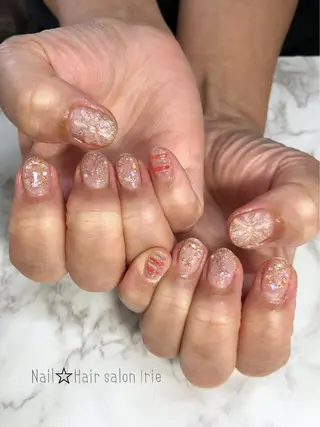 ネイル Hair salon Irie所属・與儀 知佳のネイルデザイン