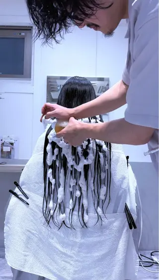 ロング 髪質改善/美髪師/ 田邊翔伍のヘアスタイル