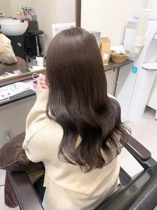 ロング SALOWIN 銀座一丁目店所属・髪質改善/縮毛矯正 🎀小林 唯 🎀のヘアスタイル