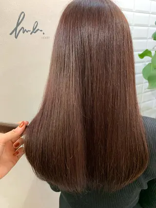 ロング カラー hub hair レイヤー/透明感のヘアスタイル