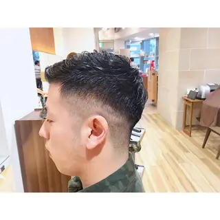 ショート パーマ メンズ Graph. （グラフ）立川🪽✨のヘアスタイル