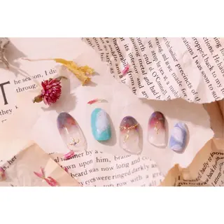 ネイル LUKE所属・もとまつ さちこのネイルデザイン