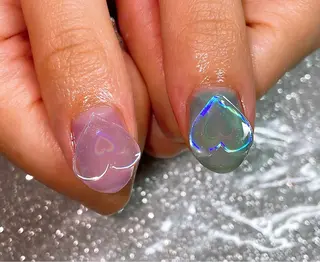 ネイル VIERU 🌈🎀💖のネイルデザイン