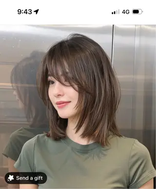 ミディアム 🦋柔らかベージュ 🦋/mayuのヘアスタイル