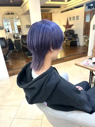 カラー メンズ あしかが ゆいとのヘアスタイル