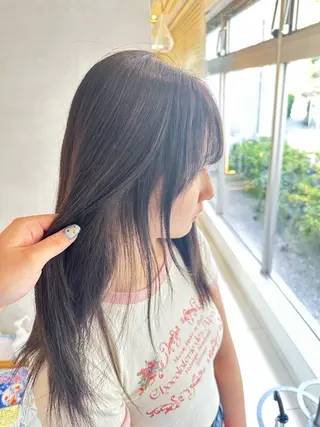 ロング カラー ボブ/艶カラー /misako🧺のヘアスタイル