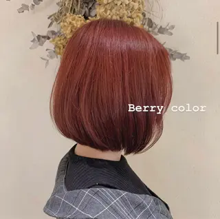 ショート カラー Blue 髪質改善 💎松藤 莉奈のヘアスタイル