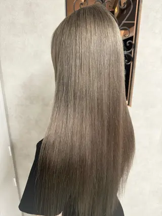 ロング 🧋ミルクティー 職人🧋のヘアスタイル