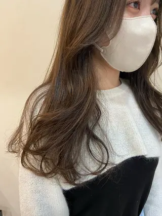 ロング ボブ/透明感カラー 🧸YUI❤️のヘアスタイル