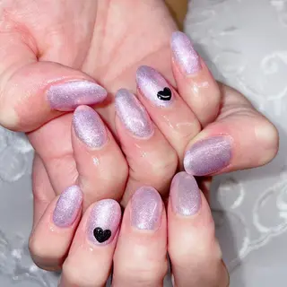 ミディアム 💜MIYA nail川崎店のネイルデザイン