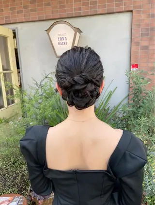 ロング ヘアアレンジ KURIA‪‪*⋆ஐ ブリーチ/韓国ヘアのヘアスタイル