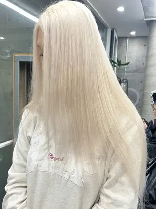 ロング カラー メンズ多数⚡ブリーチ 特化💚Acchonのヘアスタイル