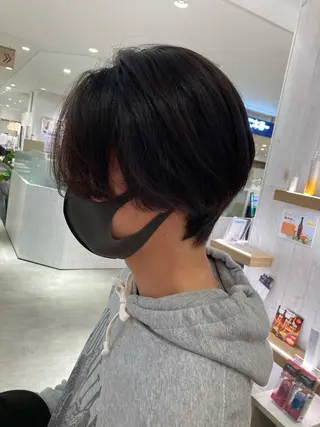 ショート メンズ 野村 さなみ✨ぱっつんボブのヘアスタイル