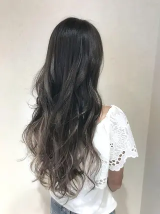 ロング カラー パーマ ヘアアレンジ filo byFeria渋谷所属・縮毛矯正/美髪 髪質改善/石田幸輔のヘアスタイル