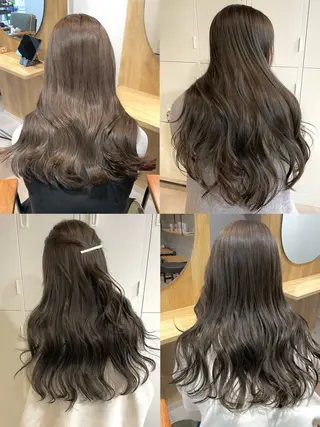 ロング 韓国/透明感 Veluaのヘアスタイル