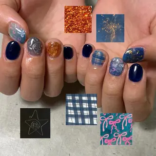 ネイル RooM tani /個性派ニュアンスのネイルデザイン