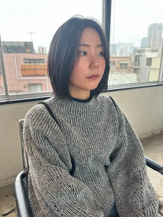 ショート カラー ヘアアレンジ stylist/蛯谷 珠里のヘアスタイル