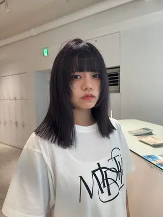 ミディアム カラー ralme/sol 髙橋一哉のヘアスタイル