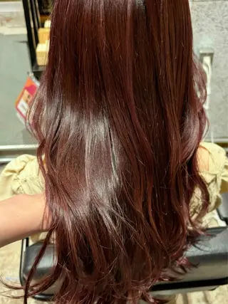 ロング カラー 髪質改善/梅田 オカダチホミのヘアスタイル