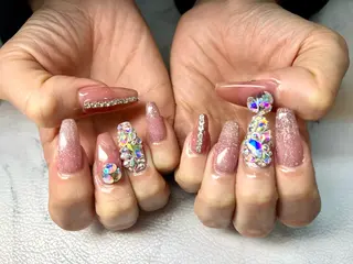 ネイル Queennail 北堀江megumiのネイルデザイン