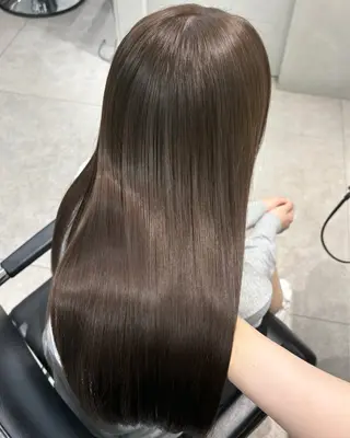 セミロング emi 韓国ワンホンヘアのヘアスタイル