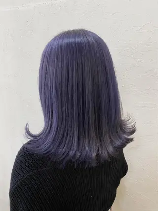 セミロング カラー YOFA hair所属・🦍YOFAhair 川西店 みゆう🦍のヘアスタイル