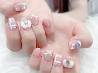 ネイル MoMoA Nail ネイル長さ出し専門店のネイルデザイン