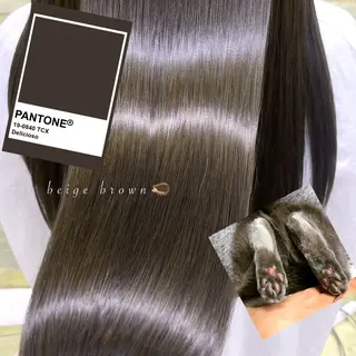 セミロング カラー カライング所属・抜け感🦖似合わせ カット/izumiのヘアスタイル