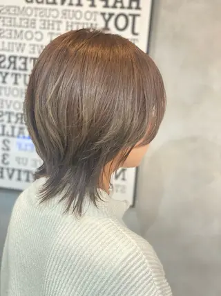 ショート カラー Agu hair lang屋島店所属・大林　恵理 【Agu 屋島】のヘアスタイル