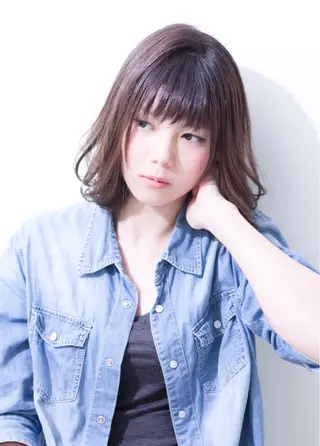 ミディアム アルター森川 義則のヘアスタイル