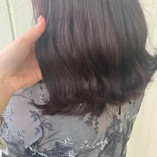 セミロング カラー 暖色専門美容師🎀 お客様満足度◎のヘアスタイル