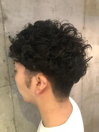 パーマ メンズ ✂︎岡根 京花✂︎のヘアスタイル