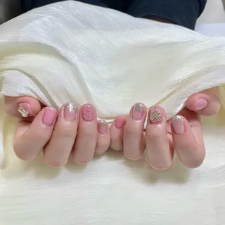 ネイル By moonネイル 🌷ワンホン/韓国風のネイルデザイン